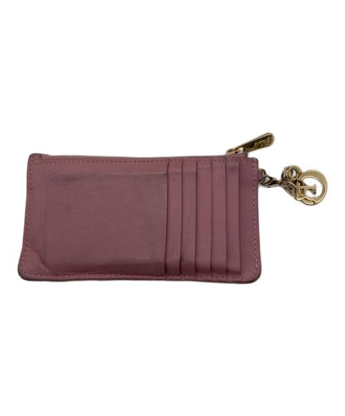 Christian Dior（クリスチャン ディオール）Christian Dior (クリスチャン ディオール) カードケース ピンクの古着・服飾アイテム