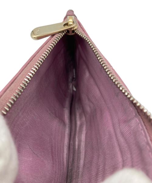 Christian Dior（クリスチャン ディオール）Christian Dior (クリスチャン ディオール) カードケース ピンクの古着・服飾アイテム