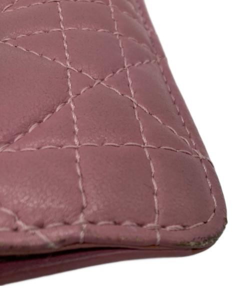 Christian Dior（クリスチャン ディオール）Christian Dior (クリスチャン ディオール) カードケース ピンクの古着・服飾アイテム