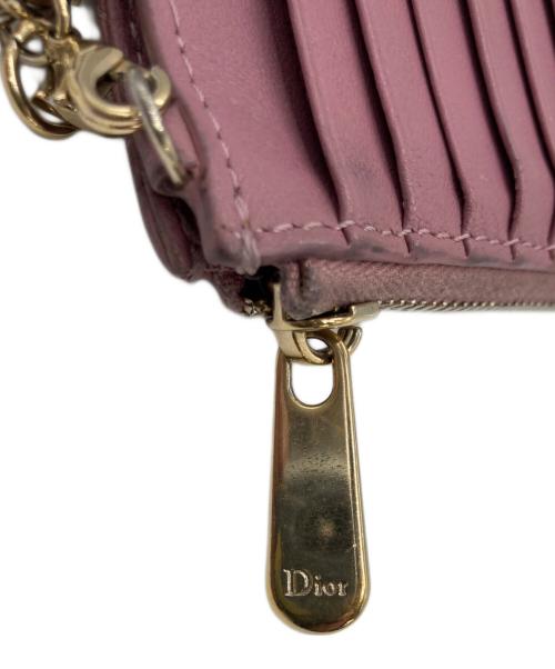 Christian Dior（クリスチャン ディオール）Christian Dior (クリスチャン ディオール) カードケース ピンクの古着・服飾アイテム