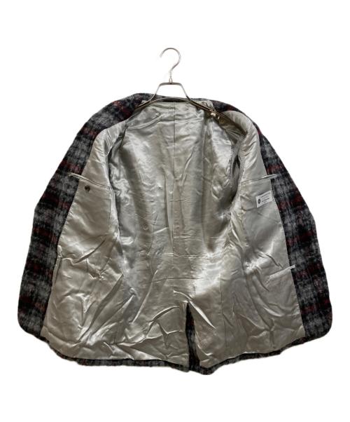 TOMORROW LAND（トゥモローランド）TOMORROW LAND (トゥモローランド) モヘヤテーラードジャケット グレー サイズ:SIZE 50の古着・服飾アイテム