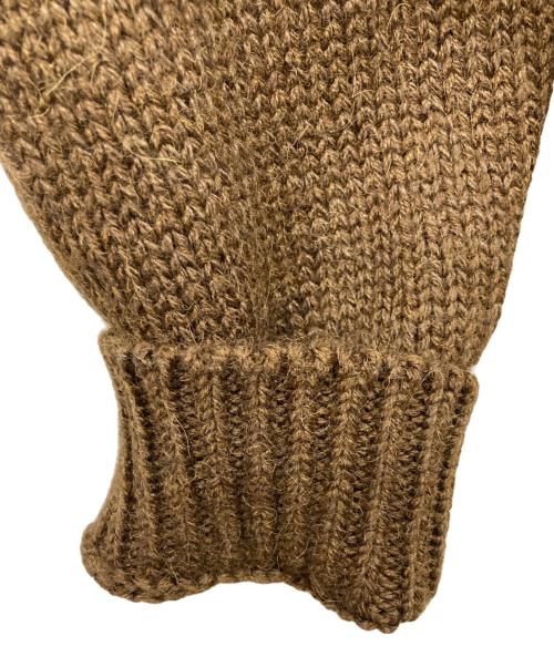 BATONER（バトナ―）BATONER (バトナ―) アルパカシルクハイネックニット ブラウン サイズ:2の古着・服飾アイテム