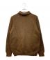 BATONER (バトナ―) アルパカシルクハイネックニット ブラウン サイズ:2：9000円