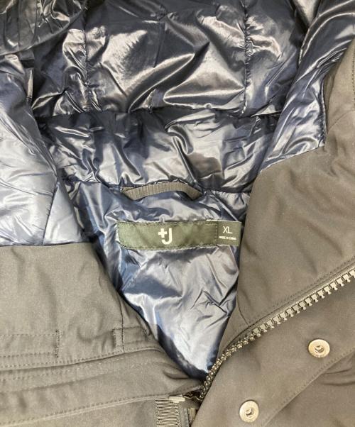 UNIQLO+J（ユニクロ プラスジェイ）UNIQLO+J (ユニクロ ジェイ) 復刻ハイブリッドダウンオーバーサイズパーカ ブラック サイズ:SIZE XLの古着・服飾アイテム