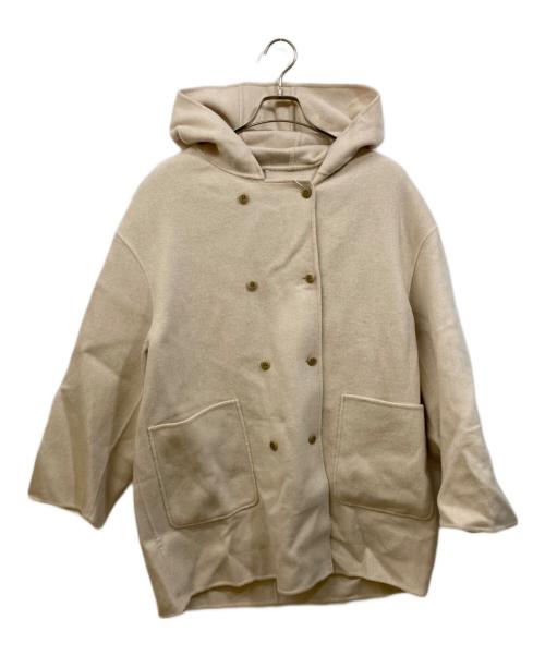 vergamot（ベルガモット）VERGAMOT (ベルガモット) ウールコート ベージュ サイズ:SIZE Freeの古着・服飾アイテム