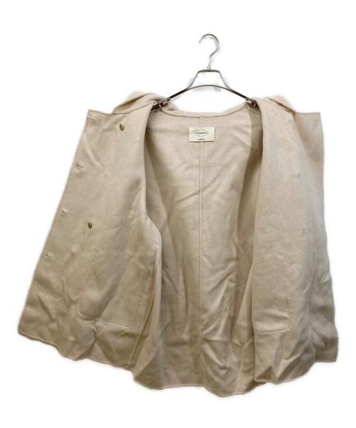 vergamot（ベルガモット）VERGAMOT (ベルガモット) ウールコート ベージュ サイズ:SIZE Freeの古着・服飾アイテム