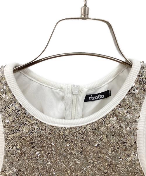 RIZOTTO（リゾット）RIZOTTO (リゾット) Sparkling pad in tank シルバー サイズ:Freeの古着・服飾アイテム