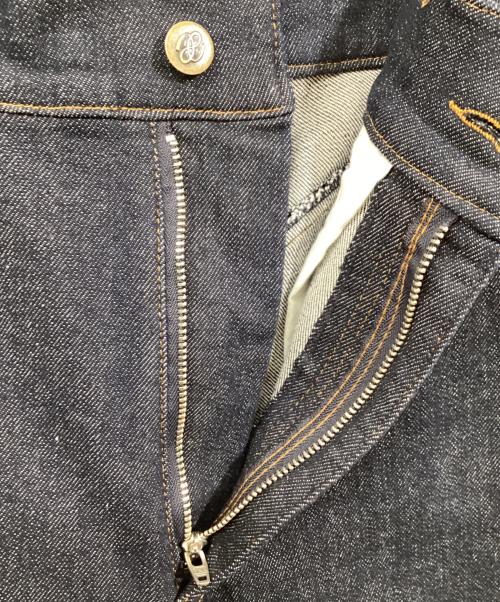 Eaphi（エフィ）Eaphi (エフィ) wave design high waist denim インディゴ サイズ:Sの古着・服飾アイテム