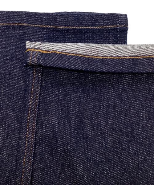 Eaphi（エフィ）Eaphi (エフィ) wave design high waist denim インディゴ サイズ:Sの古着・服飾アイテム