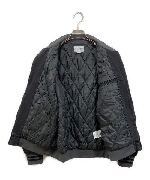 thisisneverthat（ディスイズネバーザット）thisisneverthat (ディスイズネバーザット) Denim Varsity Jacket ブラック サイズ:Sの古着・服飾アイテム