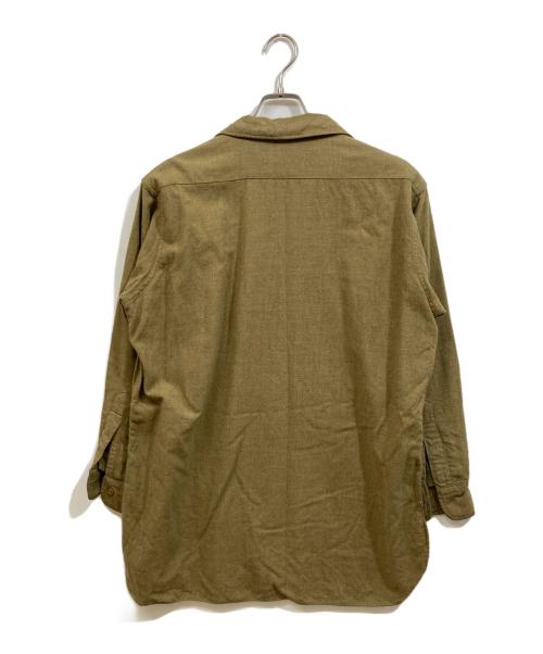 USED（ユーズド）USED (ユーズド) ミリタリーシャツ カーキ サイズ:16-33の古着・服飾アイテム