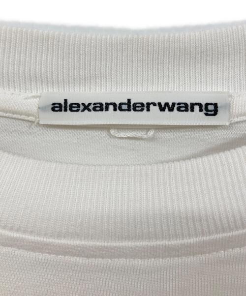 ALEXANDER WANG（アレキサンダー・ワン）ALEXANDER WANG (アレキサンダーワン) マネーローズプリントカットソー ホワイト サイズ:XSの古着・服飾アイテム