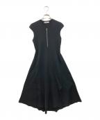 WRAPINKNOTラッピンノット）の古着「ジップワンピース」｜ブラック