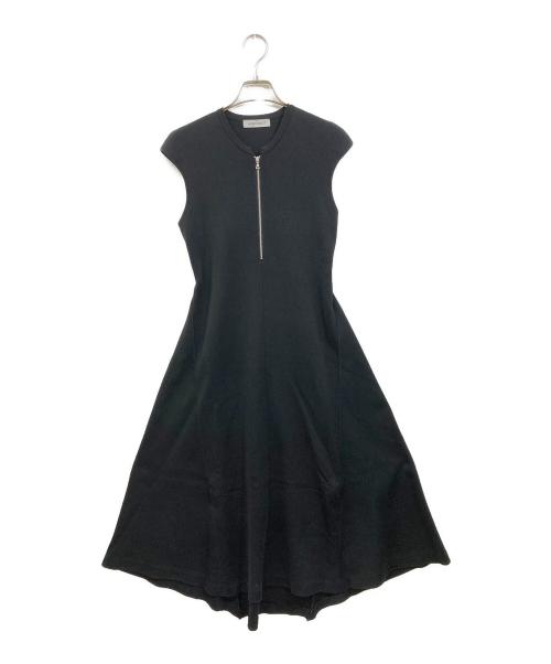 WRAPINKNOT（ラッピンノット）WRAPINKNOT (ラッピンノット) ジップワンピース ブラック サイズ:SIZE 1の古着・服飾アイテム