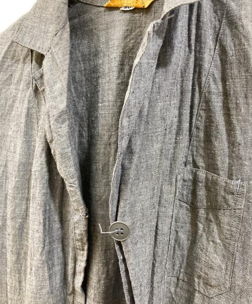 HEP（ヘップ）HEP (ヘップ) シャンブレーアトリエコート ブラック サイズ:40の古着・服飾アイテム