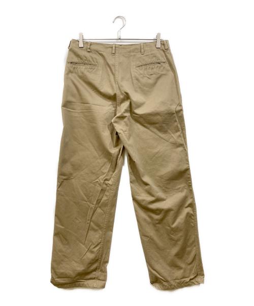 BUZZ RICKSON'S（バズリクソンズ）BUZZ RICKSON'S (バズリクソンズ) 復刻Ｍ-41 メタルボタンチノパンツ ベージュ サイズ:32の古着・服飾アイテム