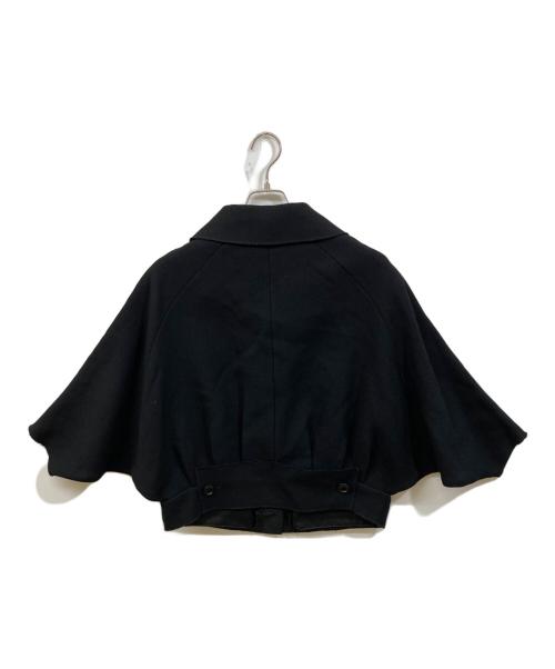 DOLCE & GABBANA（ドルチェ＆ガッバーナ）DOLCE & GABBANA (ドルチェ＆ガッバーナ) ポンチョコート ブラック サイズ:Sの古着・服飾アイテム