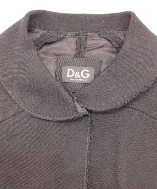 DOLCE & GABBANA（ドルチェ＆ガッバーナ）DOLCE & GABBANA (ドルチェ＆ガッバーナ) ポンチョコート ブラック サイズ:Sの古着・服飾アイテム