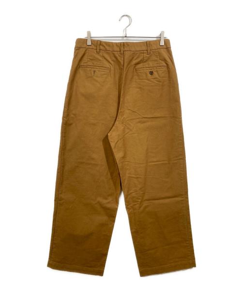 COMME des GARCONS HOMME（コムデギャルソン オム）COMME des GARCONS HOMME (コムデギャルソン オム) コットンワイドパンツ ブラウン サイズ:Mの古着・服飾アイテム