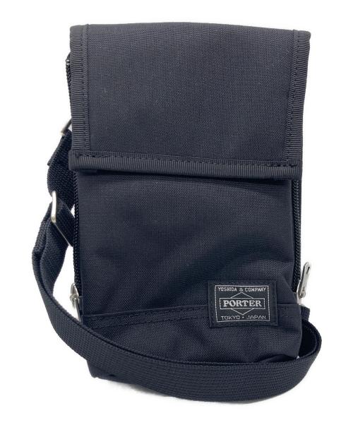 COMME des GARCONS HOMME（コムデギャルソン オム）COMME des GARCONS HOMME (コムデギャルソン オム) PORTER (ポーター) コラボショルダーバッグ ブラックの古着・服飾アイテム