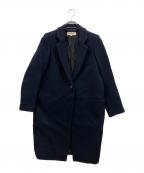 ENFOLDエンフォルド）の古着「チェスターコート」｜ネイビー