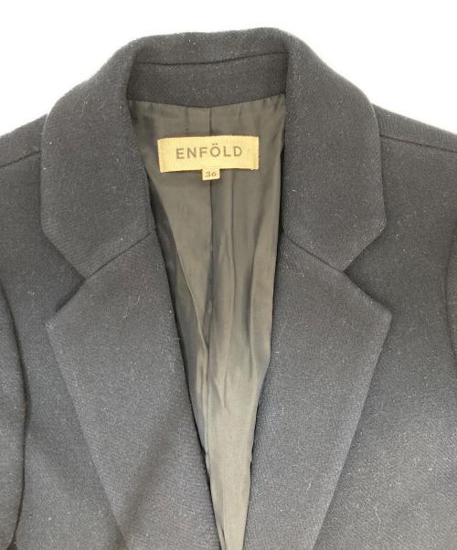 ENFOLD（エンフォルド）ENFOLD (エンフォルド) チェスターコート ネイビー サイズ:SIZE Sの古着・服飾アイテム