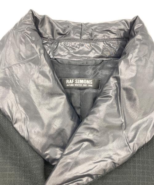 RAF SIMONS（ラフシモンズ）RAF SIMONS (ラフシモンズ) ロングPコート ブラック サイズ:46の古着・服飾アイテム