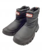 HUNTERハンター）の古着「W INTREPID SHORT SNOW BOOT」｜ブラック