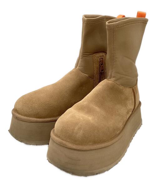 UGG（アグ）UGG (アグ) Classic Dipper/クラシック ディッパー ブラウン サイズ:24㎝の古着・服飾アイテム