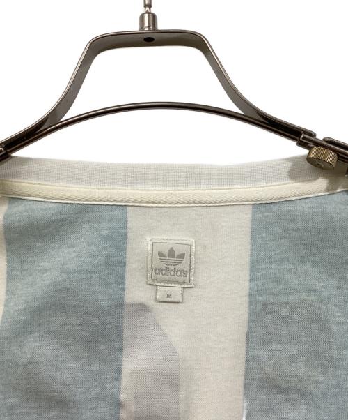 adidas（アディダス）adidas (アディダス) アルゼンチンユニフォーム風カーディガン ホワイト サイズ:Ｍの古着・服飾アイテム