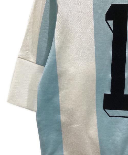 adidas（アディダス）adidas (アディダス) アルゼンチンユニフォーム風カーディガン ホワイト サイズ:Ｍの古着・服飾アイテム