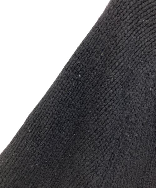 Saint Laurent Paris（サンローランパリ）Saint Laurent Paris (サンローランパリ) スパンコール装飾ショールカラー カーディガン ブラック サイズ:Lの古着・服飾アイテム