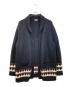 Saint Laurent Paris（サンローランパリ）の古着「スパンコール装飾ショールカラー カーディガン」｜ブラック
