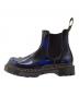 Dr.Martens (ドクターマーチン) チェルシーブーツ ネイビー×ブラック サイズ:UK8：22000円