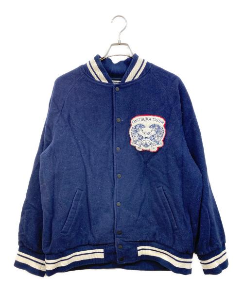 Onitsuka Tiger（オニツカタイガー）Onitsuka Tiger (オニツカタイガー) BLOUSON ネイビー サイズ:Lの古着・服飾アイテム