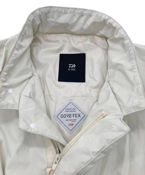 D-VEC（ディーベック）D-VEC (ディーベック) GORE-TEX INFINIUM PRODUCTジャケット アイボリー サイズ:Lの古着・服飾アイテム