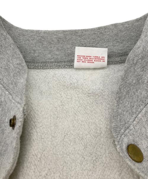 Champion REVERSE WEAVE（チャンピオン リバース ウィーブ）Champion REVERSE WEAVE (チャンピオン リバース ウィーブ) スナップボタンスウェットカーディガン グレー サイズ:Lの古着・服飾アイテム