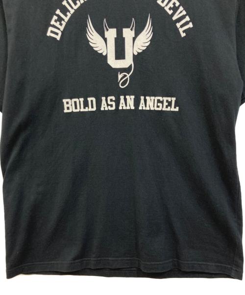 UNDERCOVER（アンダーカバー）UNDERCOVER (アンダーカバー) プリントTシャツ ブラック サイズ:2の古着・服飾アイテム