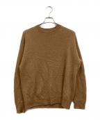 AURALEEオーラリー）の古着「BABY CAMEL KNIT P/O」｜ブラウン