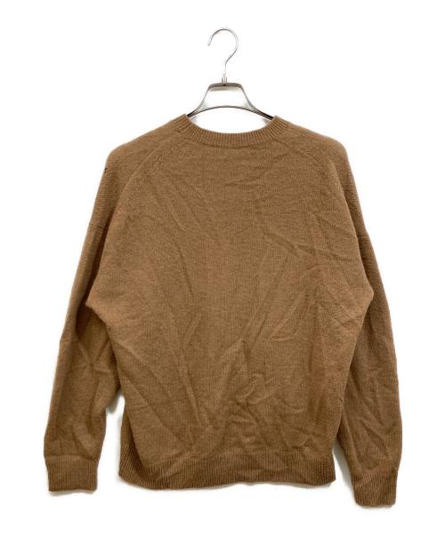 AURALEE（オーラリー）AURALEE (オーラリー) BABY CAMEL KNIT P/O ブラウン サイズ:SIZE 4の古着・服飾アイテム