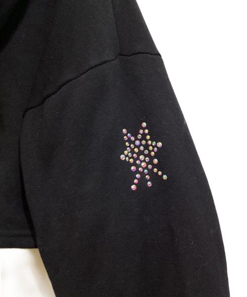 rurumu:（ルルムウ）rurumu: (ルルムウ) bind rune layered hoodie ブラック サイズ:Freeの古着・服飾アイテム