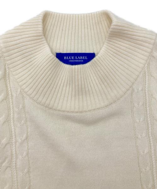 BLUE LABEL CRESTBRIDGE（ブルーレーベルクレストブリッジ）BLUE LABEL CRESTBRIDGE (ブルーレーベルクレストブリッジ) 切替ワンピース ベージュ サイズ:36の古着・服飾アイテム