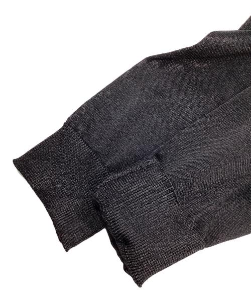 JIL SANDER NAVY（ジルサンダー ネイビー）JIL SANDER NAVY (ジルサンダー ネイビー) ラメシアーニット ブラック サイズ:Ｓの古着・服飾アイテム