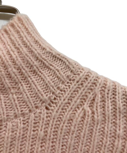 AURALEE（オーラリー）AURALEE (オーラリー) タートルネックニット ピンク サイズ:4の古着・服飾アイテム