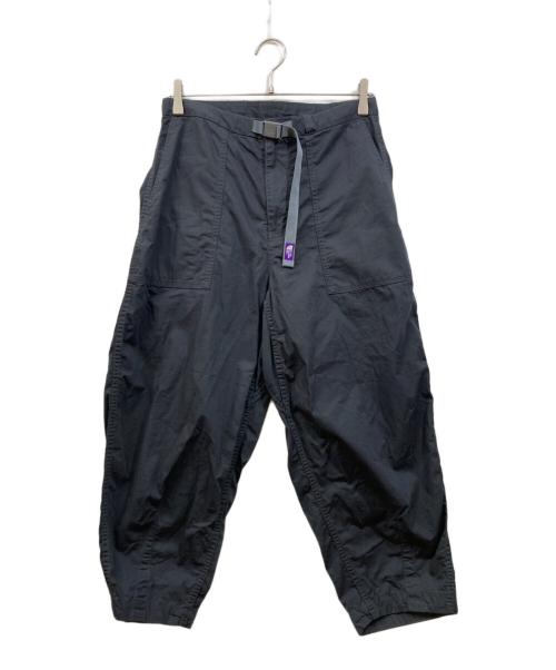 THE NORTHFACE PURPLELABEL（ザ・ノースフェイス パープルレーベル）THE NORTHFACE PURPLELABEL (ザ・ノースフェイス パープルレーベル) Ripstop Wide Cropped Pants ブラック サイズ:Mの古着・服飾アイテム