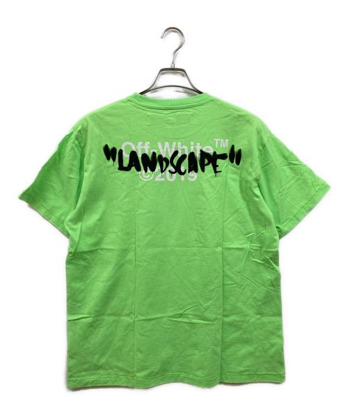 OFFWHITE（オフホワイト）OFFWHITE (オフホワイト) プリントTシャツ グリーン サイズ:XXSの古着・服飾アイテム