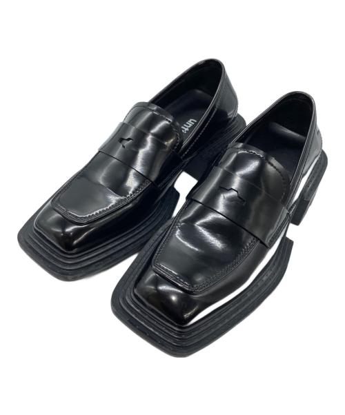 untitlab（アンタイトル）untitlab (アンタイトル) non-slip derby shoes ブラック サイズ:36の古着・服飾アイテム