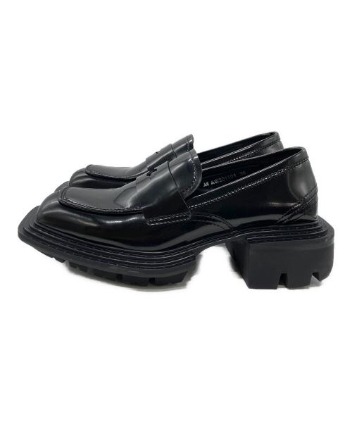 untitlab（アンタイトル）untitlab (アンタイトル) non-slip derby shoes ブラック サイズ:36の古着・服飾アイテム