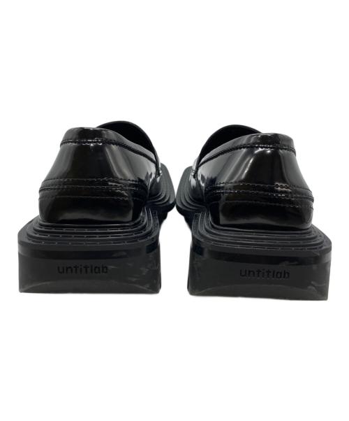 untitlab（アンタイトル）untitlab (アンタイトル) non-slip derby shoes ブラック サイズ:36の古着・服飾アイテム