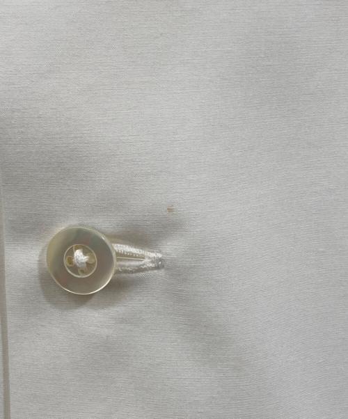 Ujoh（ウジョー）Ujoh (ウジョー) オープンカラースリットシャツ ホワイト サイズ:Mの古着・服飾アイテム